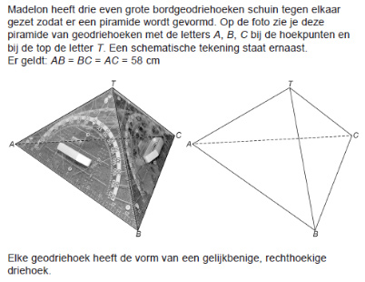 Online Toets | VMBO4 Hoofdstuk 8: Ruimtemeetkunde - Wiskunde.net