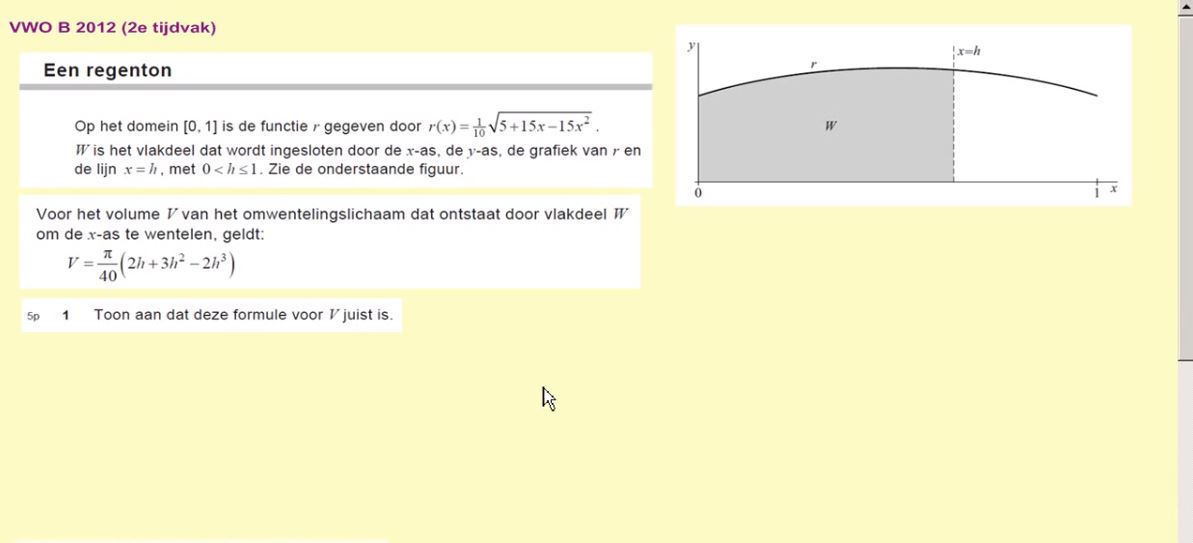 Video VWO 6 11e Editie Opgave 17 | 16.2 Differentiaal- En ...