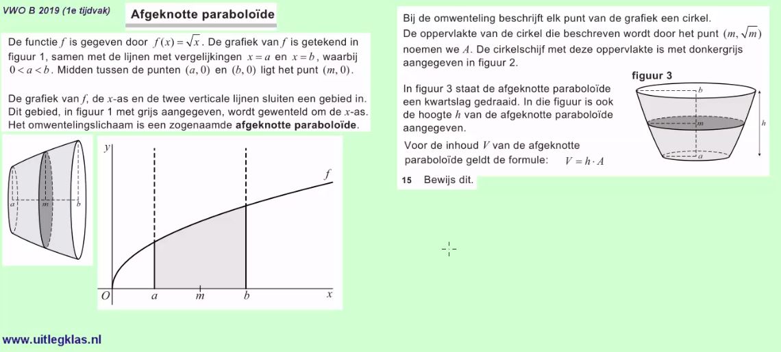 Video Uitwerkingen VWO 6 H16.3: Differentiaal- En Integraalrekening 12e ...