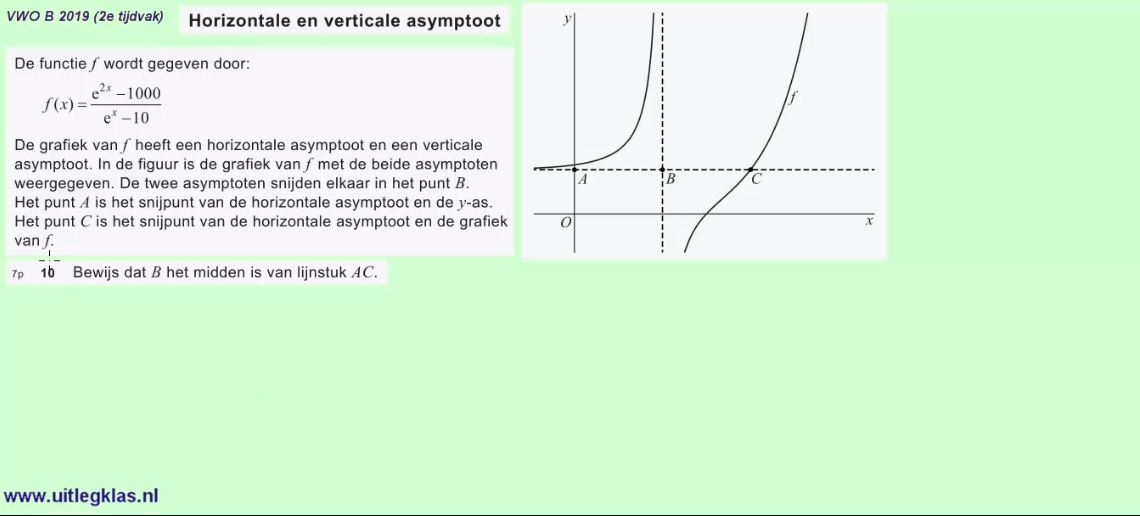 Video Uitwerkingen VWO 6 H16.4: Exponenten En Logaritmen 12e Editie ...