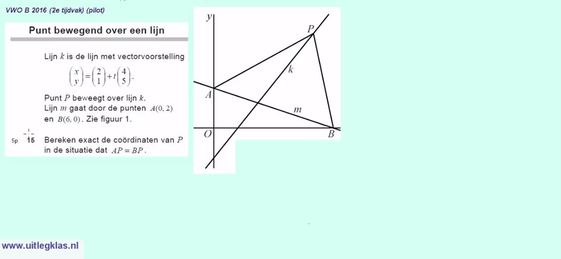 Video Uitwerkingen VWO 6 H16.6: Vectoren En Bewegingsvergelijkingen 12e ...